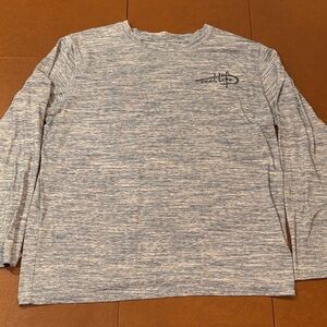 Heather blue Long Sleeve Tee